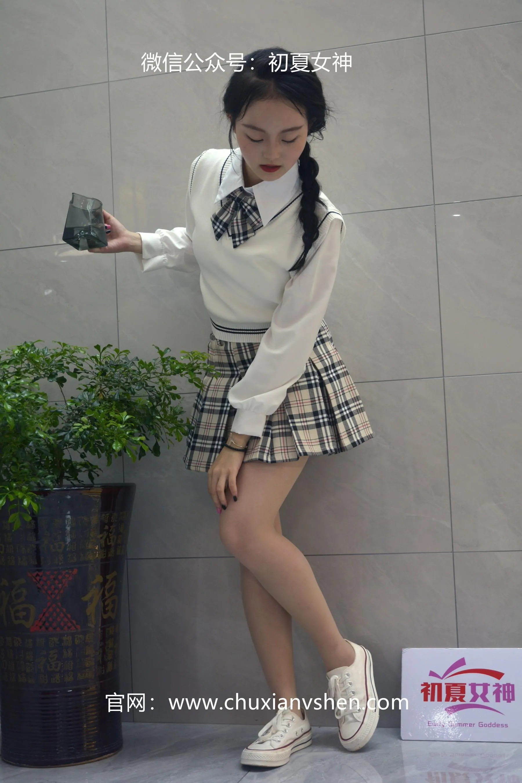 初夏女神 NO.040 双双 改良JK套 [125P]插图9